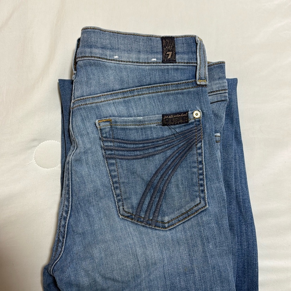 7 FAMK jeans size 26